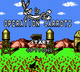 Bugs Bunny & Lola Bunny - Operation Carrots Title Screen